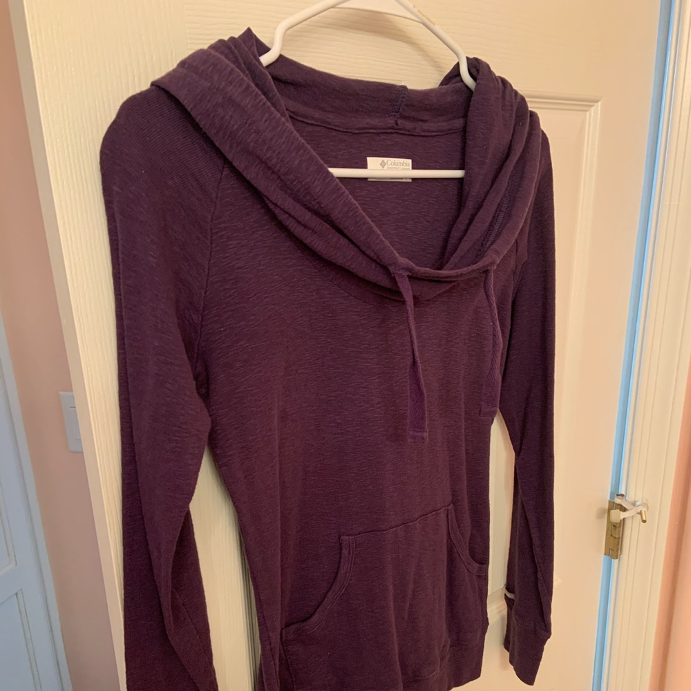 Purple Columbia sweatshirt